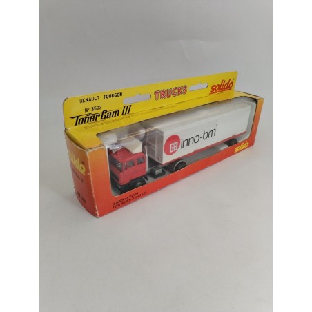 Solido Trucks Toner Gam III 3 Daf F2800 Camion Pub 1/60 Véhicule Gb Inno Bm 