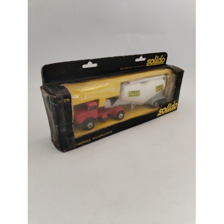 Solido Semi Remorque Pulvérulente Mercedes 2624 Camion Trucks