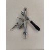Tire Bouchon Automatique Ouvre Bouteille Vin Bar Comptoir Chrome Levier Étaux