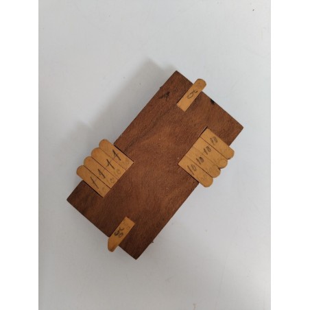 Ancien Marqueur Compteur Points Compte Cartes Marque Jeux Jeu Bridge Whist