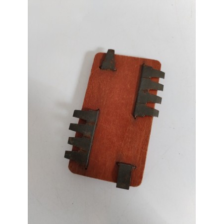 Ancien Marqueur Compteur Points Compte Cartes Marque Jeux Jeu Bridge Whist Metal