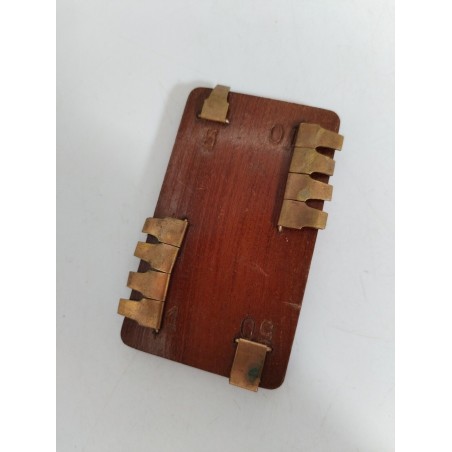 Ancien Marqueur Compteur Points Compte Cartes Marque Jeux Jeu Bridge Whist Metal