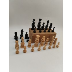 Ancien Jeux d'échecs style REGENCE Jeu Échec Reine 9 Old REGENCY chess set