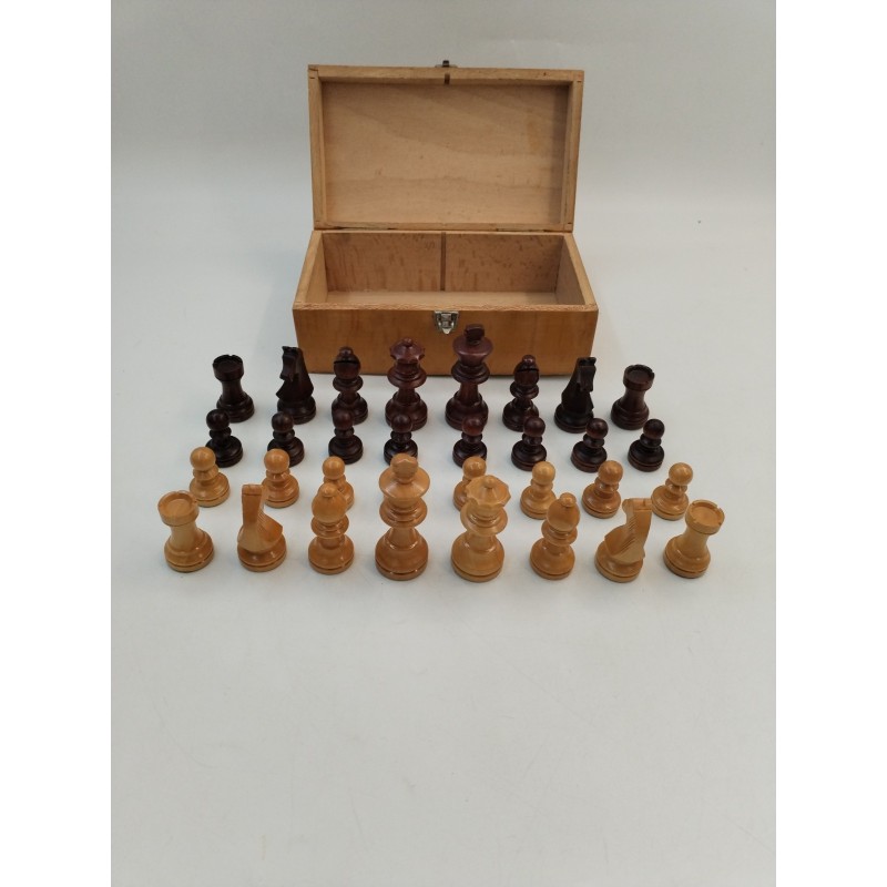Jeux D'échecs Staunton Bois Feutrine Jeu Échec Échecs Chess Set Game Boite Jeux D'échecs Staunton Bois Feutrine Jeu Échec Échecs Chess Set Game Boite