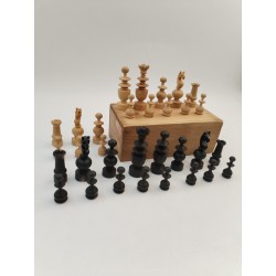 Ancien Jeux d'échecs style REGENCE Jeu Échec Reine 6,8 Old REGENCY chess set
