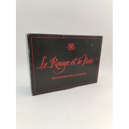 Le Rouge Et Le Noir Édition Play Bac Jeu De Société Jeux Questions Littérature