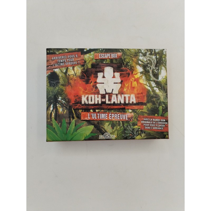Koh Lanta Escape Box L'ultime Épreuve Jeux De Société Jeu Game Dragon D'or... Koh Lanta Escape Box L'ultime Épreuve Jeux De Société Jeu Game Dragon D'or...