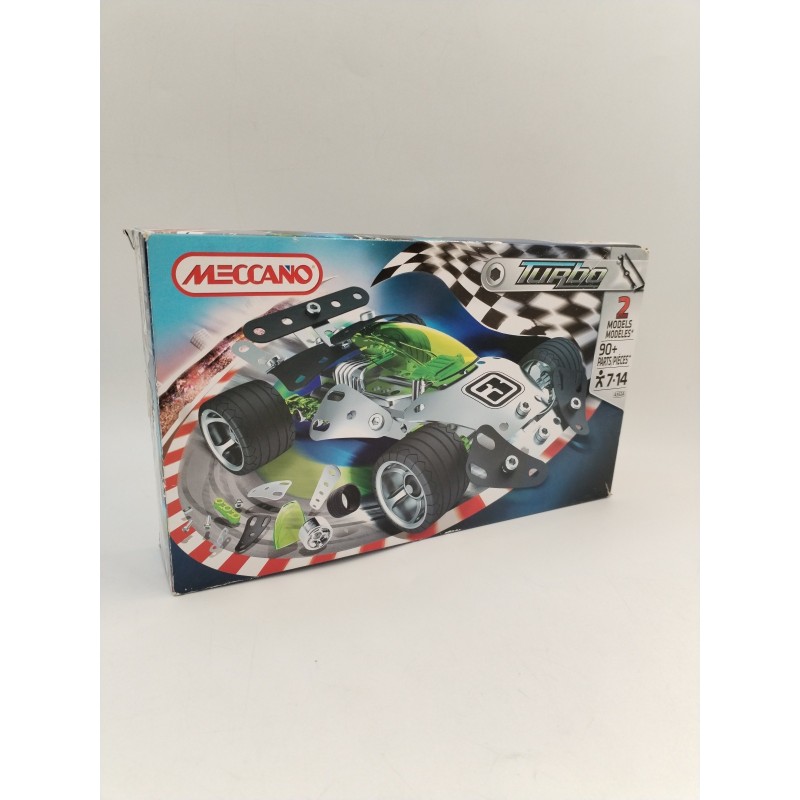 Meccano Turbo 2 Modèles 4353A Jeux De Constructions Voiture De Course Racing Meccano Turbo 2 Modèles 4353A Jeux De Constructions Voiture De Course Racing