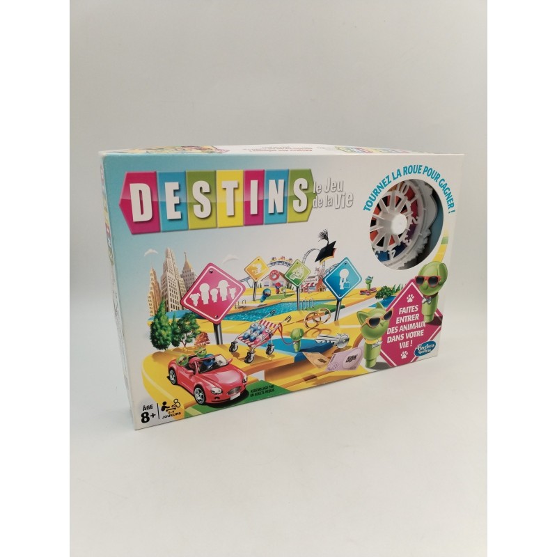 Destins Le Jeu de la Vie Jeu de Société mb Jeux Animaux Roue Famille Destin Destins Le Jeu de la Vie Jeu de Société mb Jeux Animaux Roue Famille Destin