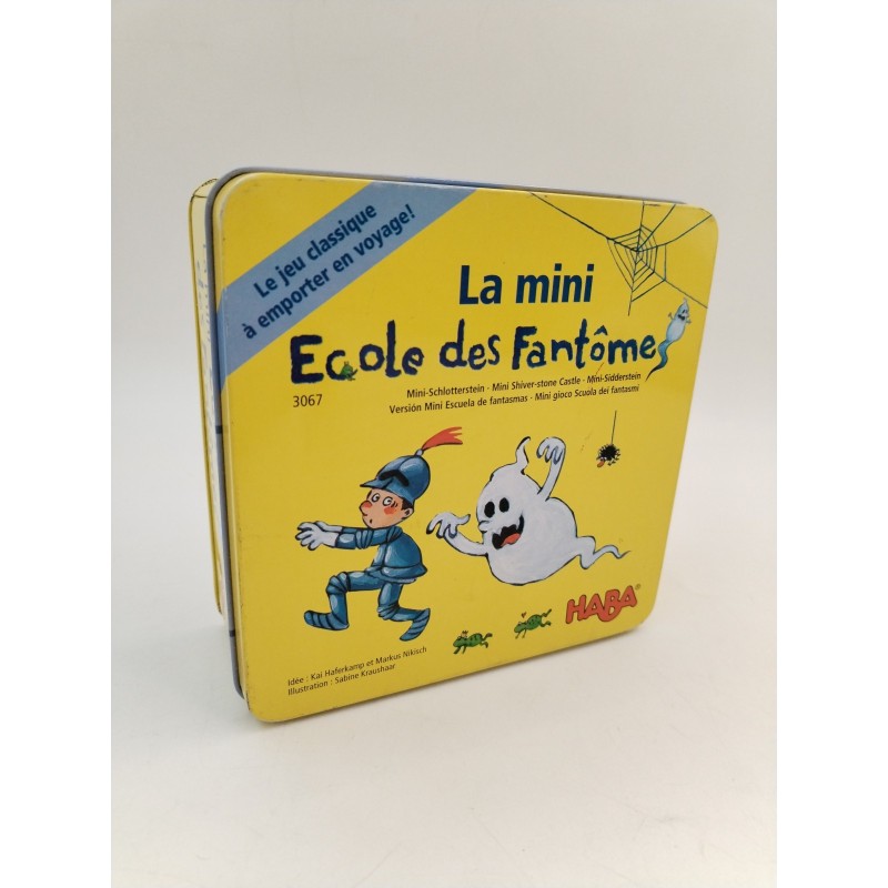 La Mini École Des Fantômes Haba Jeux De Société Jeu Voyage Boîte Métal La Mini École Des Fantômes Haba Jeux De Société Jeu Voyage Boîte Métal