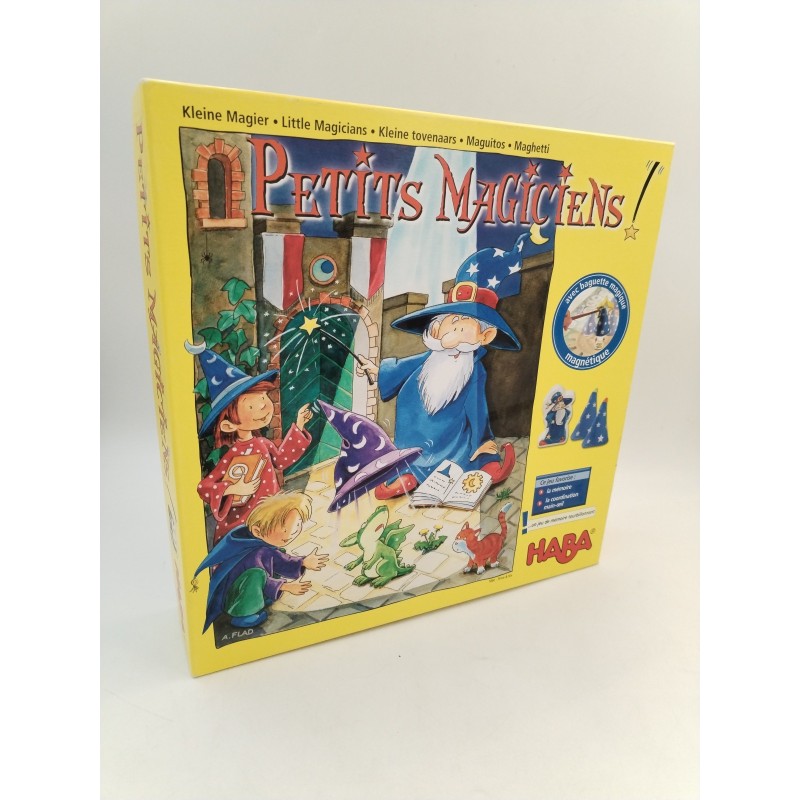 Petits Magiciens ! Haba Jeux De Société Jeu Mémoire Baguette Magique Merlin Petits Magiciens ! Haba Jeux De Société Jeu Mémoire Baguette Magique Merlin