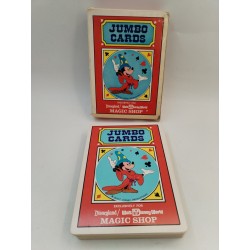 Disneyland Walt Disney World Magic Shop Jumbo Cards Jeux De Cartes Géantes...