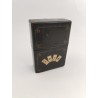 Ancienne Boite De Cartes Napoléon III 3 Noir Laqué Jeux Ancien Jeu Carte