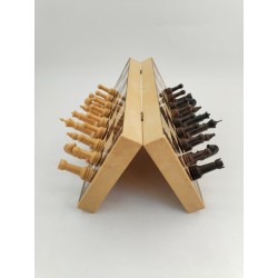 Jeu D'échecs De Voyage Magnétique Vintage Jeux Échec Aimanté Échecs Pliant 