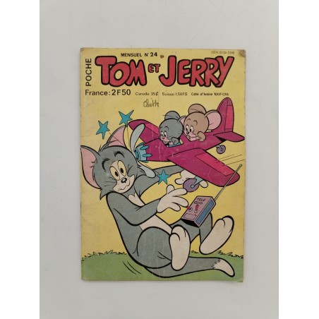 Tom Et Jerry Poche 1979 Mensuel N 24 Livre Bd Bande Dessiné