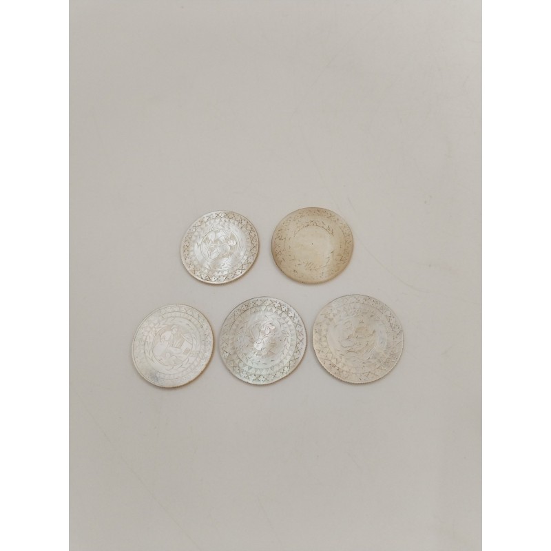Lot De 5 Jetons Anciens Mises Nacre Gravé Ciselé Fleurs Poker Casino Jeu Jeux Lot De 5 Jetons Anciens Mises Nacre Gravé Ciselé Fleurs Poker Casino Jeu Jeux