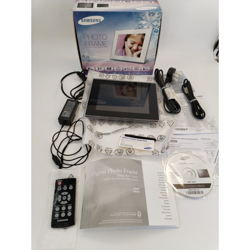 Samsung Led Séries 800w Cadre Photo Numérique Player Digital Frame Ws08ps... Samsung Led Séries 800w Cadre Photo Numérique Player Digital Frame Ws08ps...