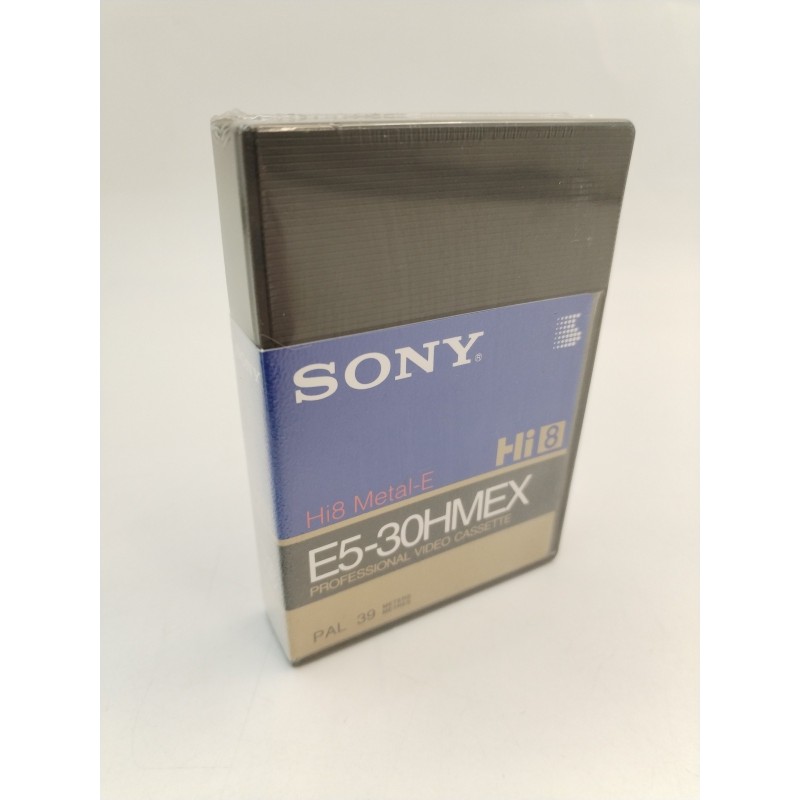 Sony Hi 8 Métal - E E5-30hmex Professionnal Vidéo Cassette Pal 39 Mètres Hi8 Sony Hi 8 Métal - E E5-30hmex Professionnal Vidéo Cassette Pal 39 Mètres Hi8