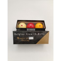 Belgian Aramith Balls Pro Cup Super Luxe Carom Balls Billiard Official Set Cue