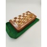 Jeux D'échecs Bois Magnétique Voyage Luxe Jeu Échec Échecs Marqueterie