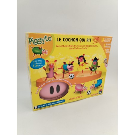 Piggyto Le Cochon Qui Rit Encore Plus Dujardin Jeux De Société Jeu Électronique