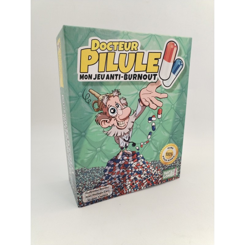 Docteur Pilule Goliath Jeux De Société Jeu Anti Burnout Fantastic Lombric