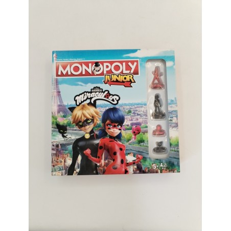 Monopoly Junior Miraculous Jeux De Société Jeu Hasbro Parker Zag Heroez