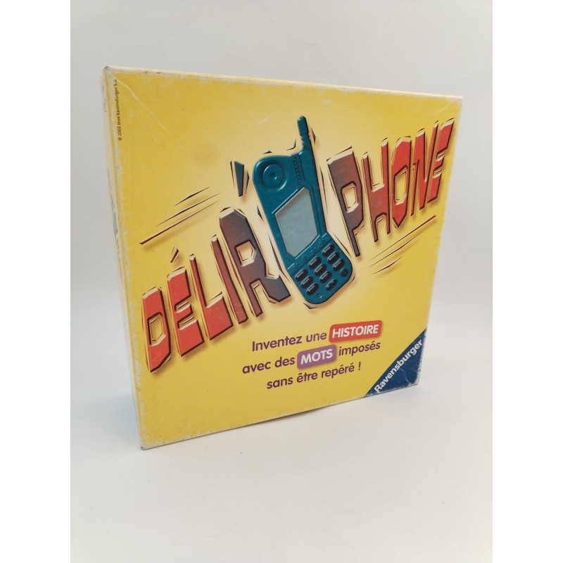 Delir' Phone Jeux De Société Jeu Électronique Ravensburger 2002 Délire Téléphone Delir' Phone Jeux De Société Jeu Électronique Ravensburger 2002 Délire Téléphone