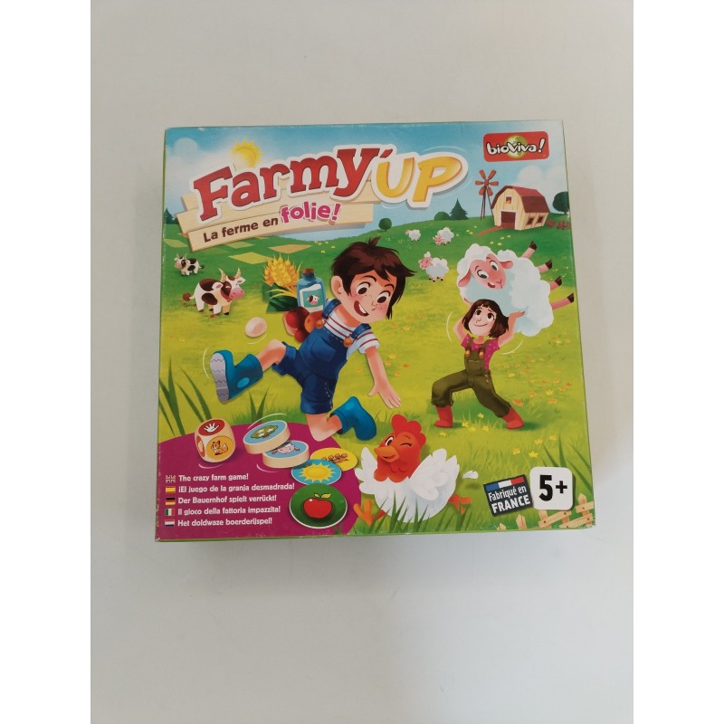 Farmy'up La Ferme En Folie Bioviva ! Farmy up Jeux De Société Jeu Animaux Farmy'up La Ferme En Folie Bioviva ! Farmy up Jeux De Société Jeu Animaux