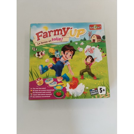 Farmy'up La Ferme En Folie Bioviva ! Farmy up Jeux De Société Jeu Animaux