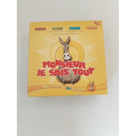 Jeu de société Monsieur je sais tout  University Games complet Jeux Ânes Gagnant