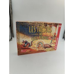 1995 Jeu de société Jeux Nathan Les Tresors Des Cites Perdues complet 