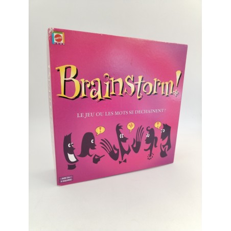 Brainstorm ! Mattel Jeux Jeu De Société Mots Hersch Lettres 