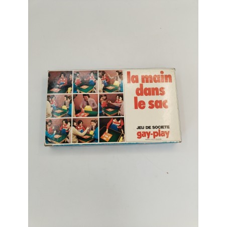 La Main Dans Le Sac Jeu De Société Gay Play Jeux Vintage Rétro Lettres