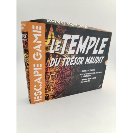 JEU ESCAPE GAME LE TEMPLE DU TRESOR MAUDIT Marabout Jeux Énigmes 