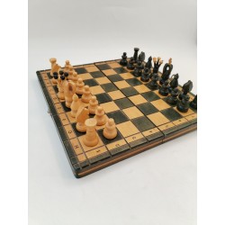 Jeux D'échecs Bois Coffret Pliant Plateau Échiquier Jeu Échec Échecs