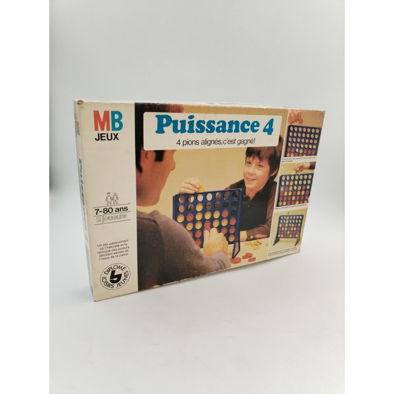 Jeu de société vintage 1979 PUISSANCE 4 MB Complet Jeux Jeu de société vintage 1979 PUISSANCE 4 MB Complet Jeux