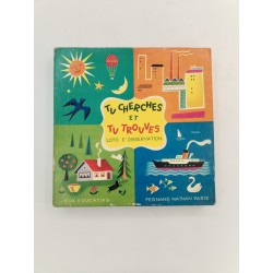 Tu Cherches Et Tu Trouves Loto D'observation Jeux Éducatifs Nathan Jeu Anciens