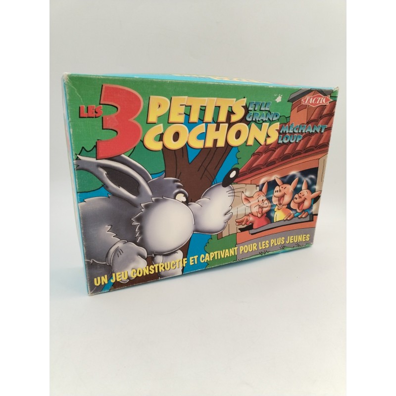 Jeu de société Les 3 Petits Cochons et le Grand Méchant Loup Tactic complet Jeux