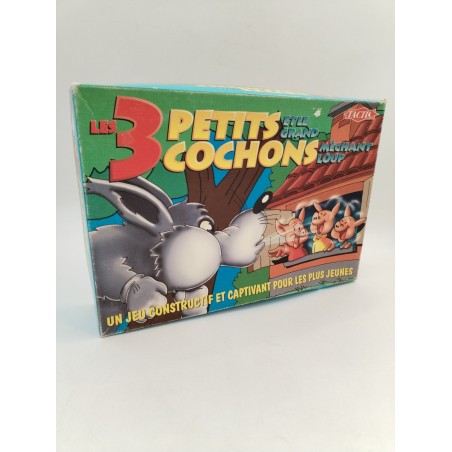 Jeu de société Les 3 Petits Cochons et le Grand Méchant Loup Tactic complet Jeux