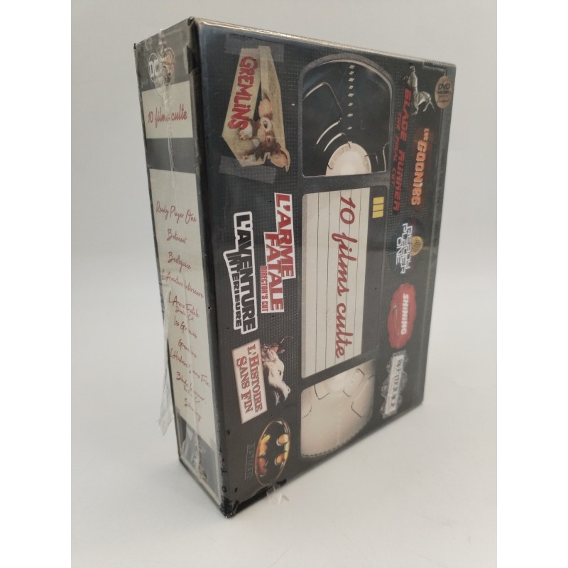 COFFRET Neuf 10 Dvd FILMS CULTES Culte Batman Gremlins Shining Blade Runner 