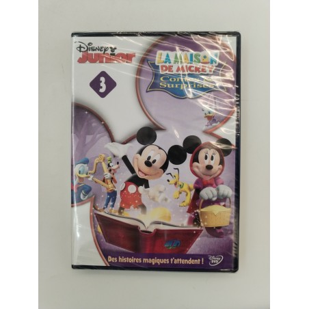 DVD Neuf DISNEY JUNIOR LA MAISON DE MICKEY Contes Et Surprises Video 3 Épisodes 