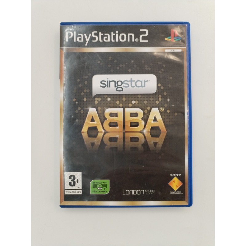 Jeux Vidéo PlayStation 2 Singstar Abba Sony PS2 Eye Toy Camera Jeu Jeux Vidéo PlayStation 2 Singstar Abba Sony PS2 Eye Toy Camera Jeu