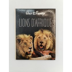 Livre D'art 1955 WALT DISNEY Lions d'Afrique Collection C'est La Vie 3 Livres 