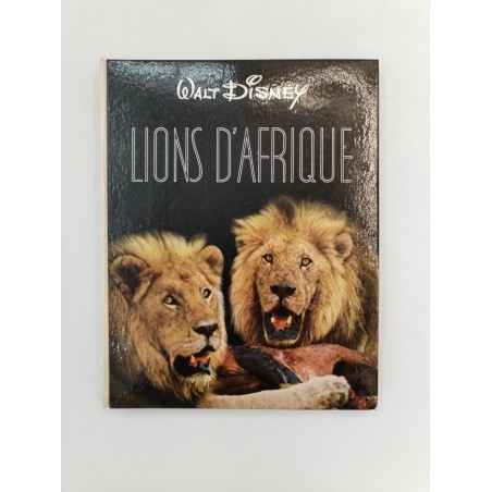Livre D'art 1955 WALT DISNEY Lions d'Afrique Collection C'est La Vie 3 Livres 