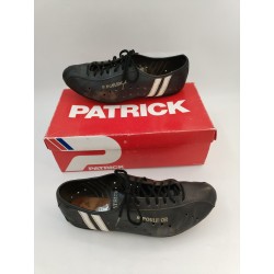 Chaussures PATRICK R Poulidor Vintage 42 Vélo 1970/80's Old Leather Cyclisme 
