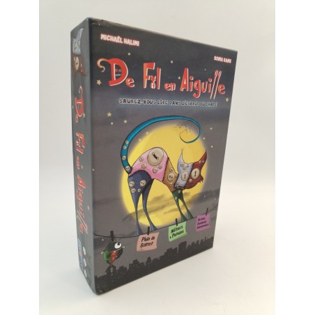 De Fil En Aiguille Jeux De Société Reverse Games Jeu Chat Famille Paille