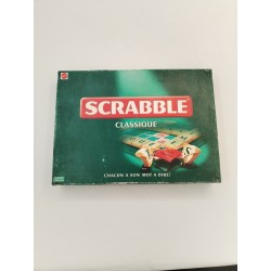 SCRABBLE CLASSIQUE Mattel Jeux De Société Jeu De Lettres Mots Plateau Luxe 