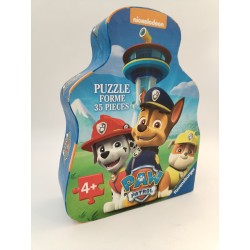 Paw Patrol Pat Patrouille Ravensburger Puzzle Forme 35 Pièces Nickelodeon...
