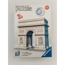 Arc De Triomphe Edition 3D Ravensburger Puzzle 216 pieces Jeu Premium Puzzles